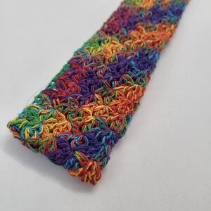NWT Rainbow Headband Crochet Handmade Christmas Stocking Stuffer